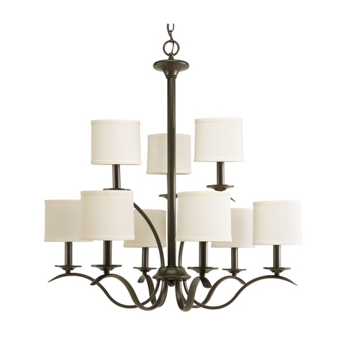 Progress Lighting Inspire Chandelier in Bronze by Progress Lighting P4638-20