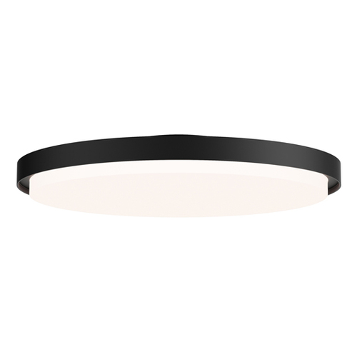 Maxim Lighting Float 15.25-Inch LED Flush Mount in Black by Maxim Lighting 57316BK