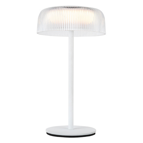 Kuzco Lighting Kuzco Lighting Brilla White LED Table Lamp with Bowl / Dome Shade TL68211-WH