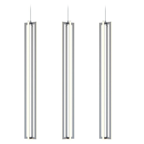 AFX Lighting Afx Lighting Cass Satin Nickel LED Multi-Light Pendant CSSP36L30D1SNLNR3