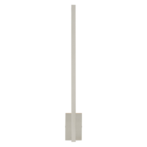 Visual Comfort Modern Collection Mick De Giulio Stagger 24-Inch 277V LED Sconce in Nickel by Visual Comfort Modern 700WSSTG24N-LED927-277