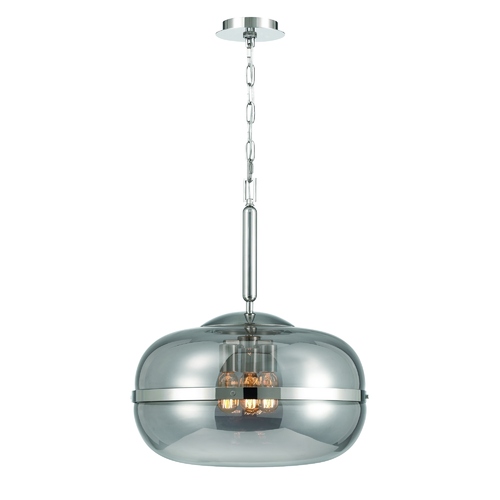 Eurofase Lighting Nottingham 24-Inch High Pendant in Nickel by Eurofase Lighting 37198-028