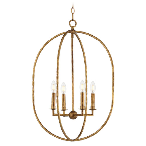 Maxim Lighting Maxim Lighting Martel Etruscan Gold Pendant Light 21843EG
