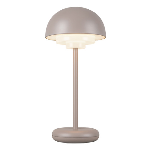 Kuzco Lighting Kuzco Lighting Hinata Moonstone Gray LED Table Lamp with Bowl / Dome Shade TL63812-MN