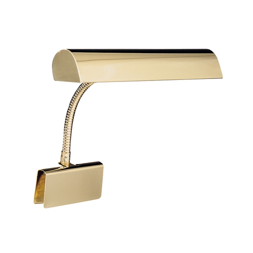 House of Troy Lighting Grand Piano Clamp Lamp in Polished Brass by House of Troy Lighting GP14-61