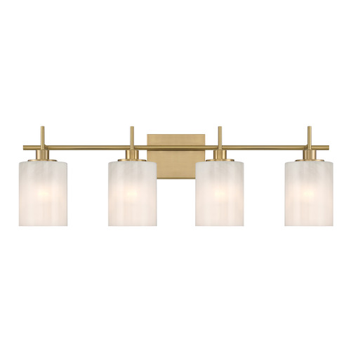 Meridian Meridian Natural Brass Bathroom Light M80085NB
