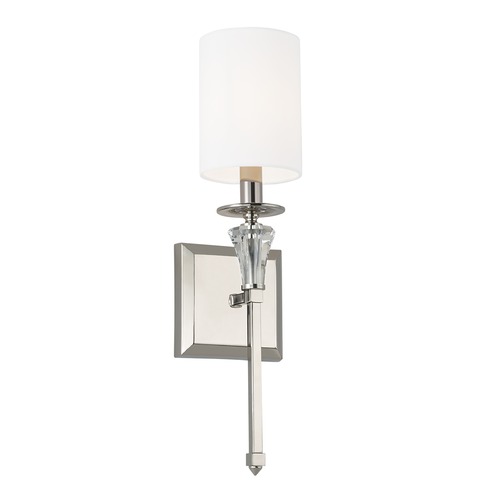 Capital Lighting Laurent Wall Sconce in Polished Nickel by HomePlace 641811PN-700