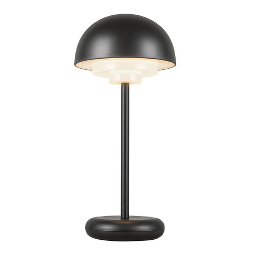 Kuzco Lighting Kuzco Lighting Hinata Black LED Table Lamp with Bowl / Dome Shade TL63812-BK