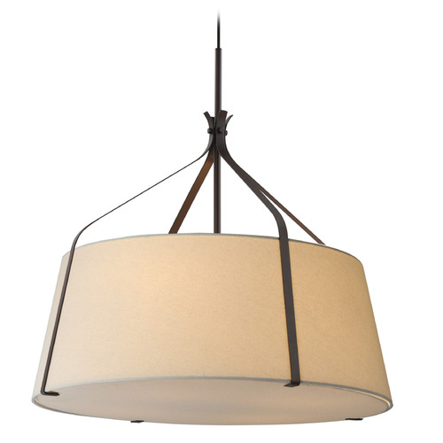 Maxim Lighting Maxim Lighting Bandera Dark Bronze Pendant Light with Empire Shade 16183OMDBZ