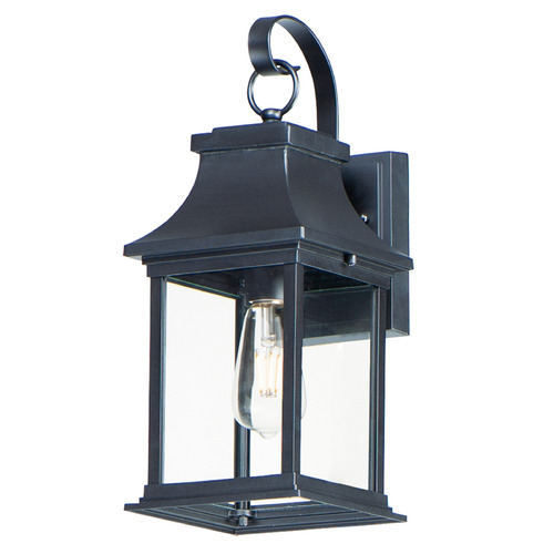 Maxim Lighting Maxim Lighting Vicksburg Black Outdoor Wall Light 30022CLBK