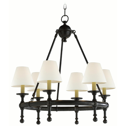 Visual Comfort Signature Collection Visual Comfort Signature Collection Chapman & Myers Classic Bronze Chandelier SL5814BZ-L