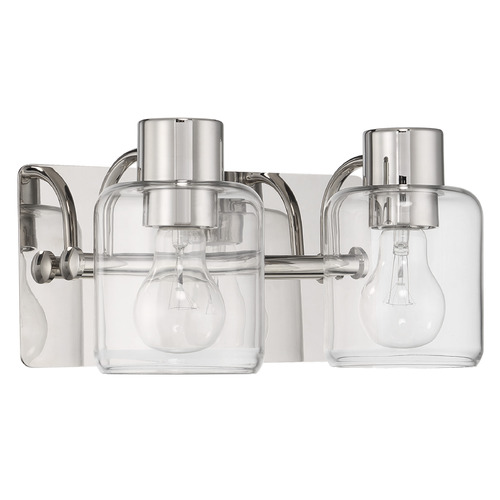 Craftmade Lighting Craftmade Lighting Rori Polished Nickel Bathroom Light 17712PLN2