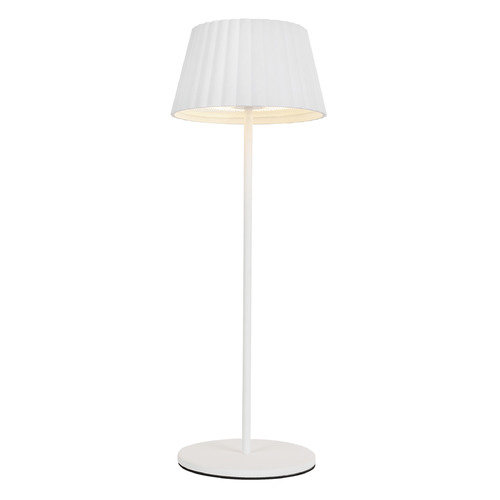 Kuzco Lighting Kuzco Lighting Dario White LED Table Lamp with Empire Shade TL65614-WH