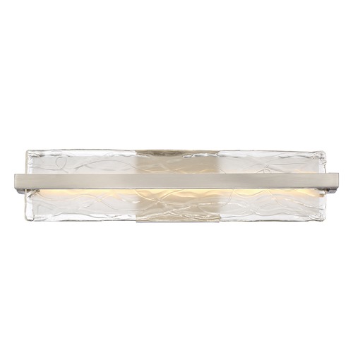 Quoizel Lighting Glacial 22-Inch LED Vanity Light in Brushed Nickel by Quoizel Lighting PCGL8522BN