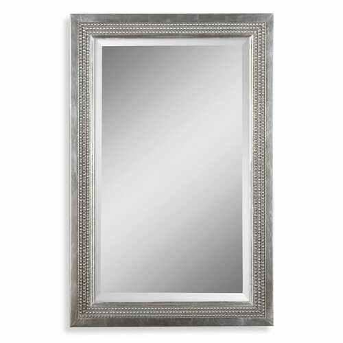 Uttermost Lighting Triple Bead Rectangle 23.13-Inch Mirror 14411B