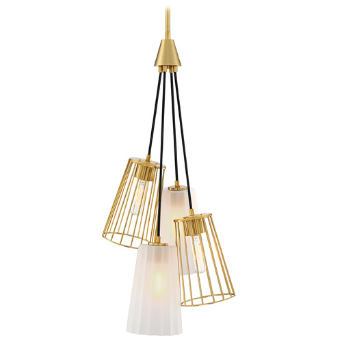 Designers Fountain Lighting Designers Fountain Liana Brushed Gold Chandelier D328M-4CH-BG