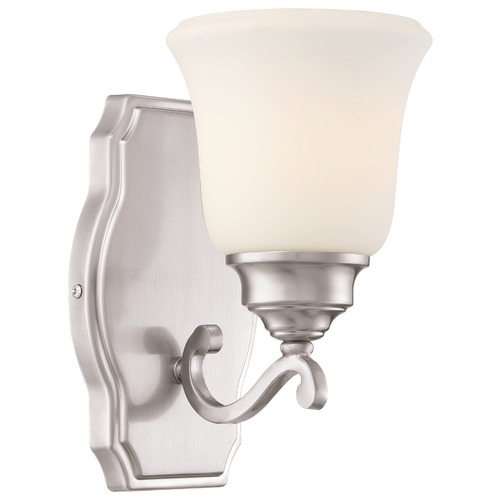 Minka Lavery Savannah Row Brushed Nickel Sconce by Minka Lavery 3321-84