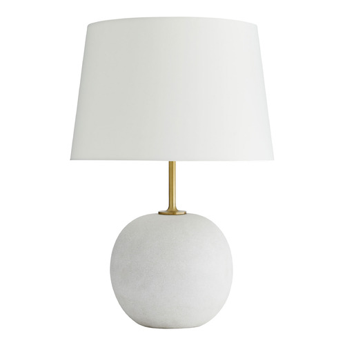 Arteriors Home Lighting Colton 27.5-Inch Table Lamp in Ivory Rice Stone by Arteriors Home 49361-355