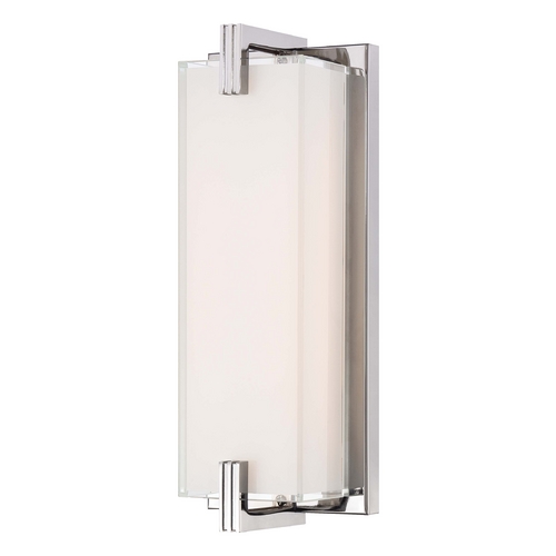 George Kovacs Lighting Cubism Chrome LED Bathroom Light by George Kovacs P5219-077-L