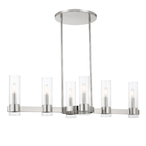 Minka Lavery Vernon Place 6-Light Linear Light in Chrome by Minka Lavery 3896-77