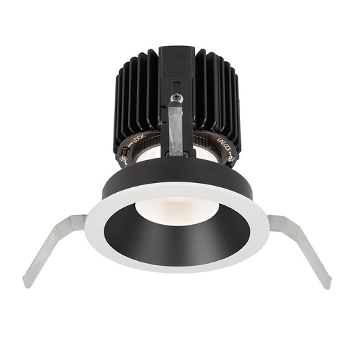 WAC Lighting Volta Black & White LED Recessed Trim by WAC Lighting R4RD1T-F930-BKWT