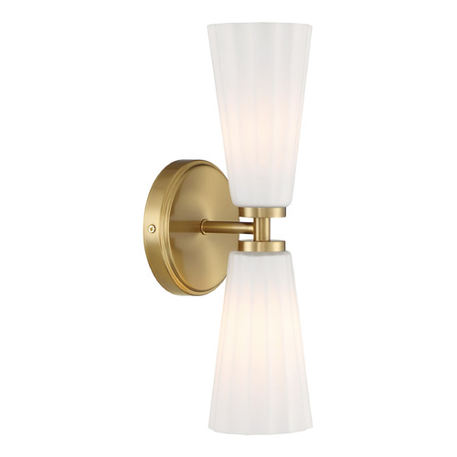 Meridian Meridian Natural Brass Sconce M90109NB