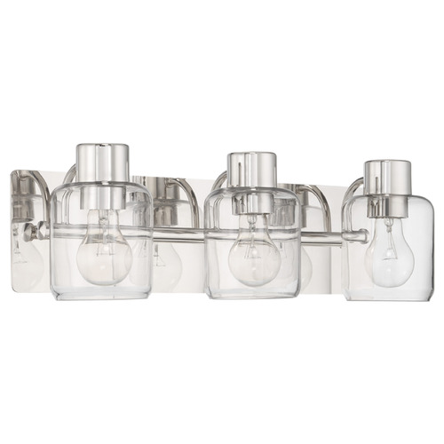 Craftmade Lighting Craftmade Lighting Rori Polished Nickel Bathroom Light 17720PLN3