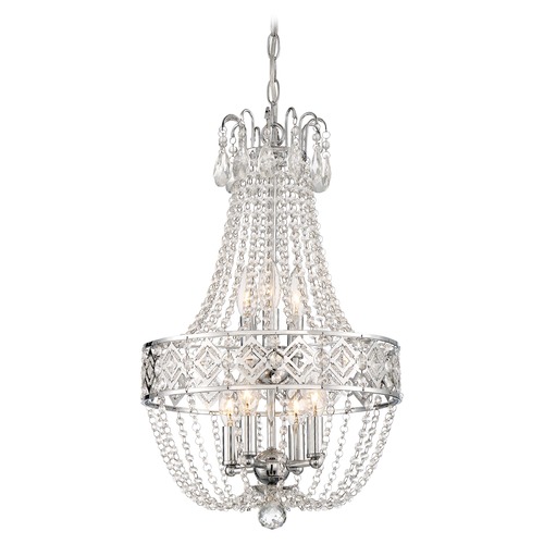Minka Lavery Chrome Chandelier by Minka Lavery 3159-77