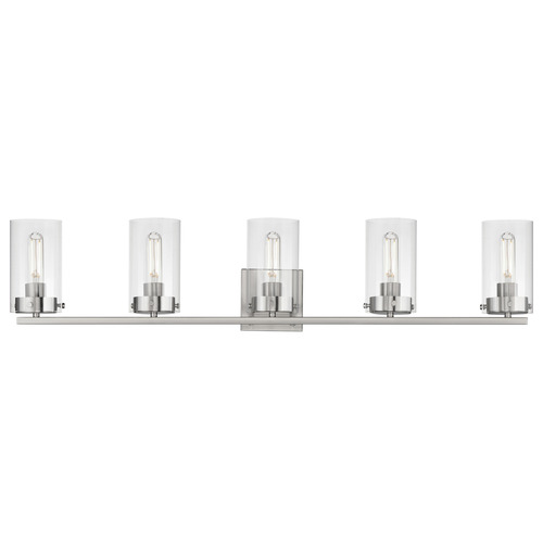 Maxim Lighting Maxim Lighting Pinn Satin Nickel Bathroom Light 12405CLSN
