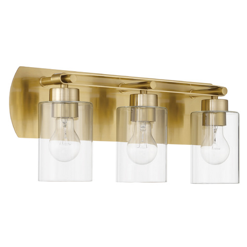 Craftmade Lighting Craftmade Lighting Hendrix Satin Brass Bathroom Light 17621SB3