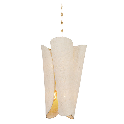 Hudson Valley Lighting Hudson Valley Lighting Springhill Gold Leaf LED Pendant Light 1456-GL