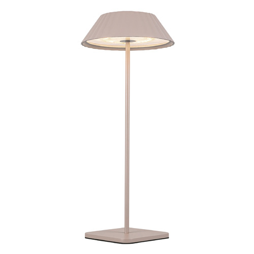Kuzco Lighting Kuzco Lighting Pela Moonstone Gray LED Table Lamp with Empire Shade TL66714-MN