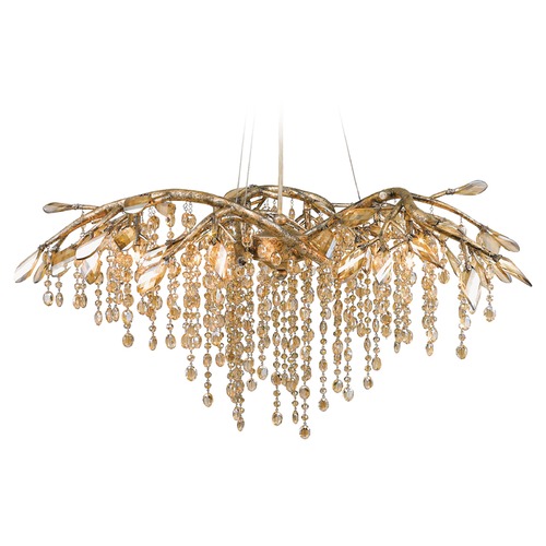 Golden Lighting Golden Lighting Autumn Twilight Mystic Gold Chandelier 9903-6 MG