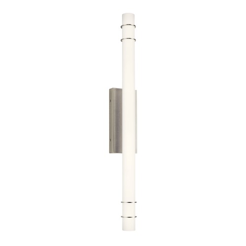 Kichler Lighting Transitional LED Vertical Bathroom Light Brushed Nickel Korona by Kichler Lighting 11254NILED