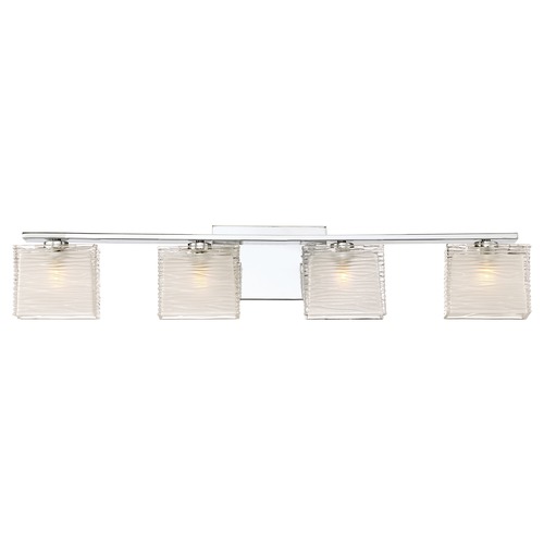 Quoizel Lighting Westcap Polished Chrome 4-Light Bathroom Light by Quoizel Lighting WCP8604C