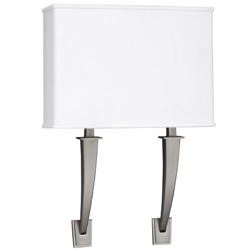 AFX Lighting Afx Lighting Sheridan Satin Nickel LED Sconce SHS121814LAJUDSNLA