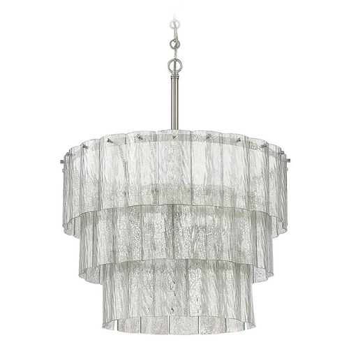 Craftmade Lighting Museo Brushed Polished Nickel Chandelier by Craftmade Lighting 48694-BNK