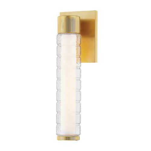 Hudson Valley Lighting Hudson Valley Lighting Castor Aged Brass LED Sconce 1791-AGB