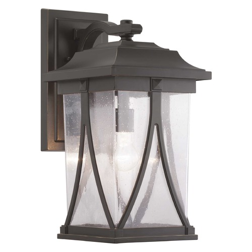 Progress Lighting Abbott Large Antique Bronze Outdoor Wall Light by Progress Lighting P560115-020