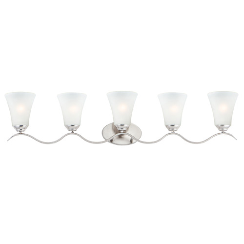 Maxim Lighting Maxim Lighting Vital Satin Nickel Bathroom Light 12085FTSN