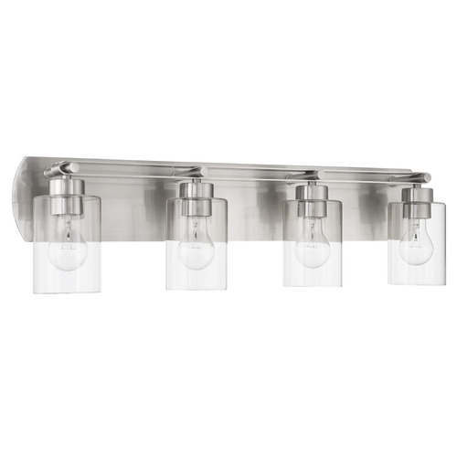 Craftmade Lighting Craftmade Lighting Hendrix Brushed Polished Nickel Bathroom Light 17631BNK4