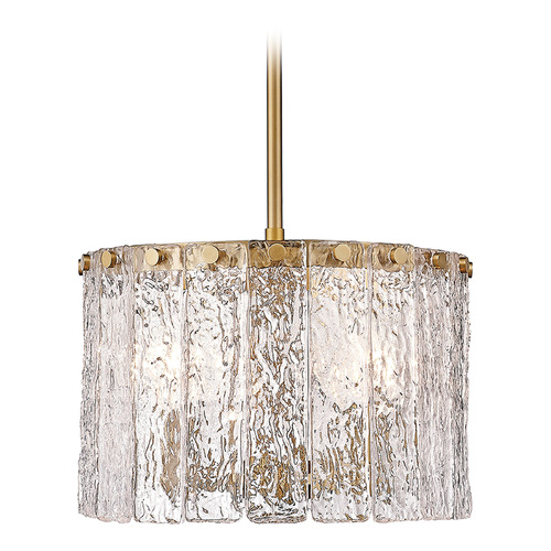 Z-Lite Glacier Modern Gold Pendant by Z-Lite 1943P12-MGLD