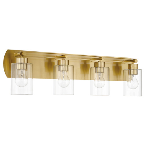 Craftmade Lighting Craftmade Lighting Hendrix Satin Brass Bathroom Light 17631SB4