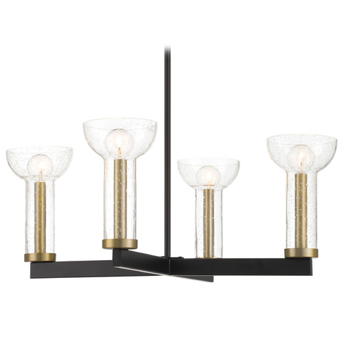 Designers Fountain Lighting Designers Fountain Nova Matte Black Chandelier D283C-4CH-MB