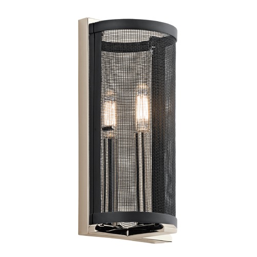 Kichler Lighting Titus 12-Inch Wall Sconce in Polished Nickel by Kichler Lighting 43716PN