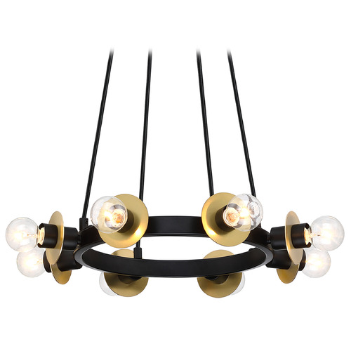 Designers Fountain Lighting Designers Fountain Harmoni Matte Black Semi-Flushmount Light D313C-SF-MB