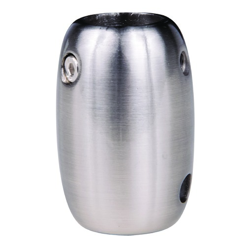 Craftmade Lighting 0.50-Inch Downrod Coupler in Brushed Polished Nickel by Craftmade Lighting COUPLER-BNK