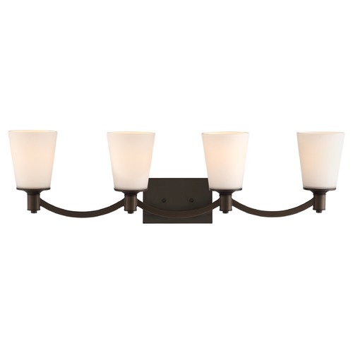 Nuvo Lighting Laguna Aged Bronze Bathroom Light by Nuvo Lighting 60/5974