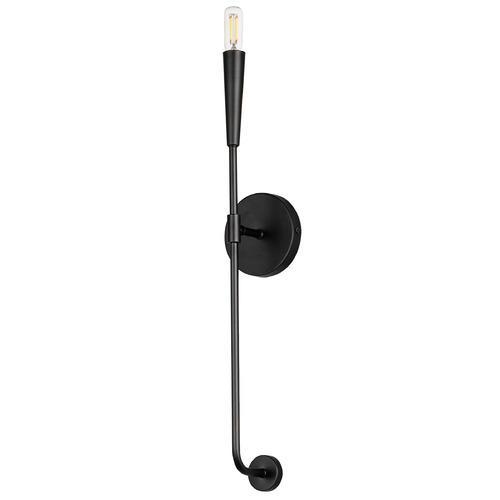 Maxim Lighting Maxim Lighting Vela Black Sconce 24811BK