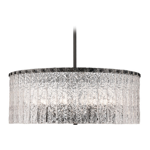 Z-Lite Glacier Matte Black Pendant by Z-Lite 1943P26-MB